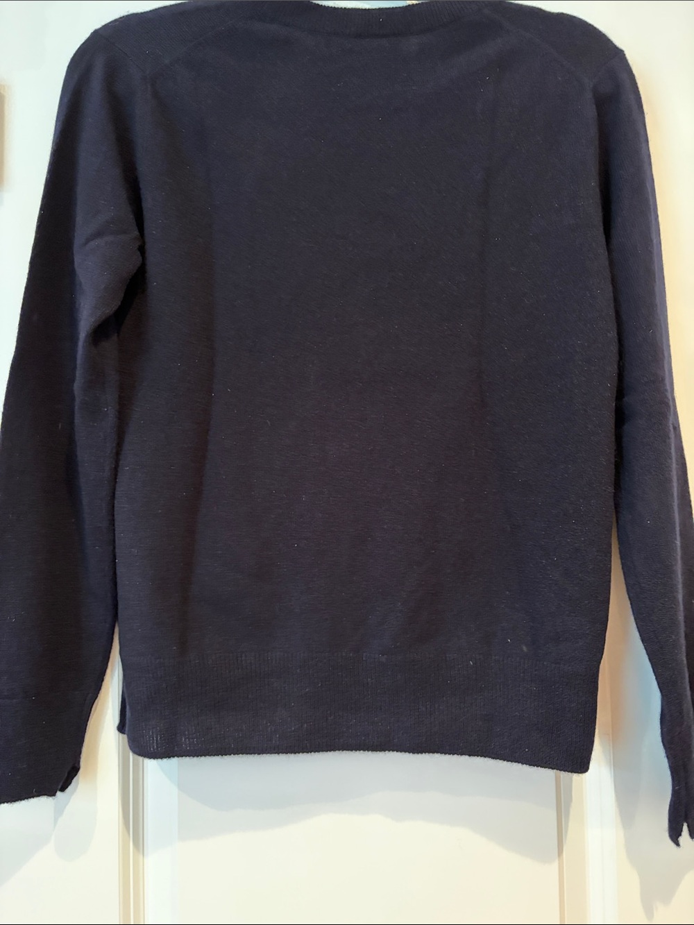 Vince Cashmere Crewneck Sweater in Black - Picture 3 of 5